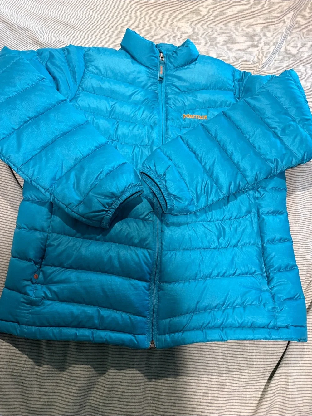 Marmot Bright Teal Quilted Lightweight Jacket